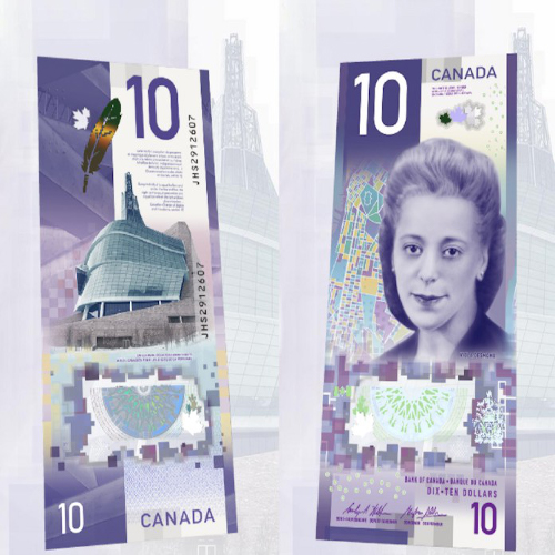 10 CAD Bills